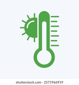 High Temperature trendy gorgeous creative abstract vector illustration colorful useful design.eps