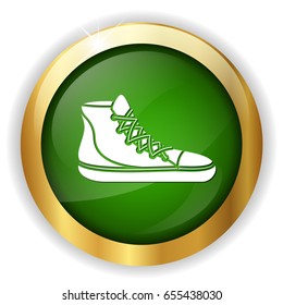 high top sport shoes icon