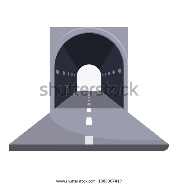 High Tunnel Icon Cartoon High Tunnel Stock Vector (Royalty Free) 1888007419