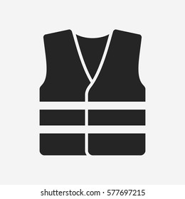 High Visibility Vest Icon