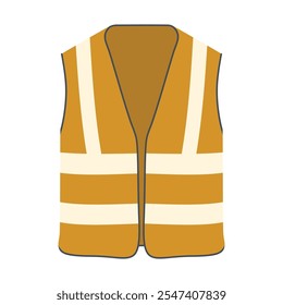 High Visibility Vest Safety vest icon. Flat illustration of safety vest vector icon for web