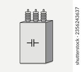   High Voltage Capacitor Bank Isolated Vector