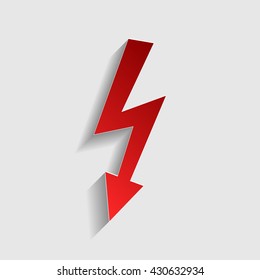 High voltage danger sign