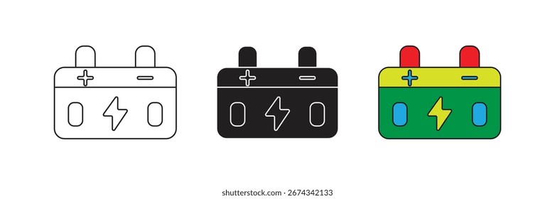 Icono de transformador eléctrico de alto voltaje