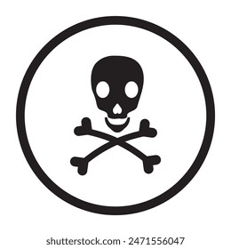 High voltage icon vector. Hazard warning attention template icon vector. danger icon vector. vector illustration.