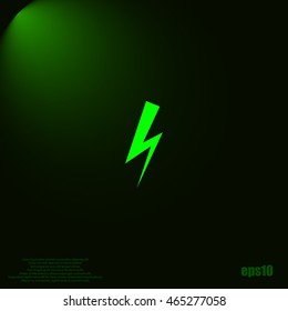 High voltage Icon Vector illustration