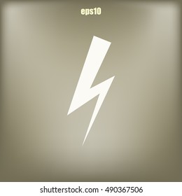 High voltage Icon Vector illustration