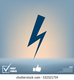 High voltage Icon Vector illustration