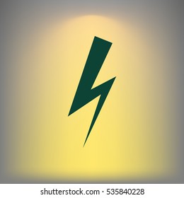 High voltage Icon Vector illustration