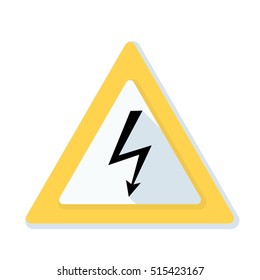 High Voltage Risk sign