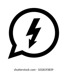 
High voltage sign in balloon.