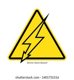 High voltage sign , Thunder Logo