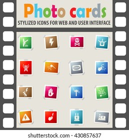 high voltage web icons for user interface design