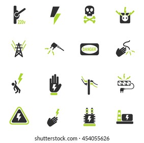 high voltage web icons for user interface design