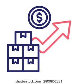 High Volume Icon Line Color Style Vector Illustration