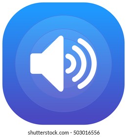 High Volume Purple - blue circular UI/UX App Icon / Logo Design
