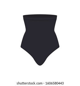 High waist brief icon isolated on white background. Woman underwear symbol modern, simple, vector, icon for website design, mobile app, ui. Vector Illustration