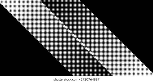 Fondo Abstractas de rayas de semitono diagonales en blanco y negro de alto contraste para proyectos de diseño eps10