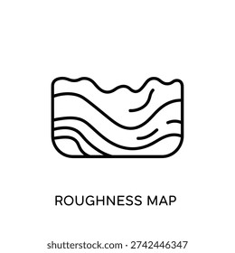 High-contrast grayscale roughness map ideal for 3D texturing, game development, and digital design projects with realistic surface details.
