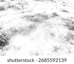High-contrast monochrome distressed overlay texture with rough natural patterns