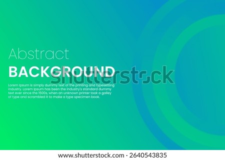 High-contrast neon green to blue gradient with a futuristic glow, suitable for tech, music, and gaming background