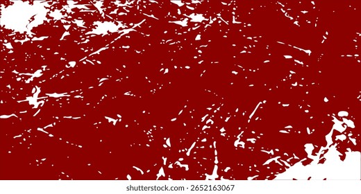 High-contrast red grunge texture background with splatter effects. Ideal for urban-style designs, music posters, or bold digital artwork