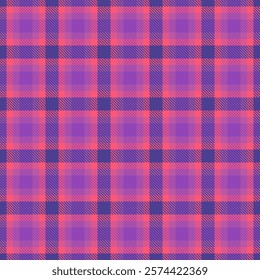 High-contrast tartan design with bold, overlapping stripes, perfect for vibrant apparel, trendy rugs, or dynamic branding visuals.