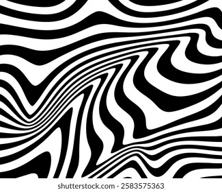 A high-contrast zebra print texture featuring bold black and white stripes, perfect for fashion, design, and nature-inspired projects.