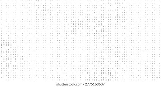 A high-density digital tapestry featuring a horizontal distribution of binary code in various tones. This visual explores the rhythmic flow of data across server architectures and secure fintech infrastructures.