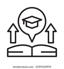 Higher Education  Icon Element for Design