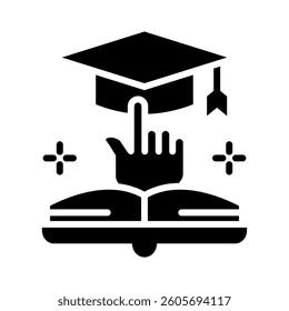 Higher Education Icon Element for Design