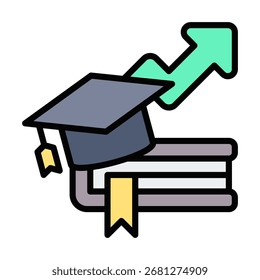 Elemento Ícone Para Design Do Ensino Superior