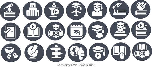 Higher education icon vector design