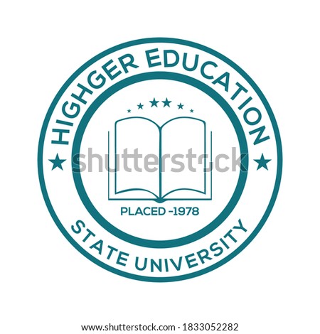  higher Education Logo Template. Swoosh modern education logo series