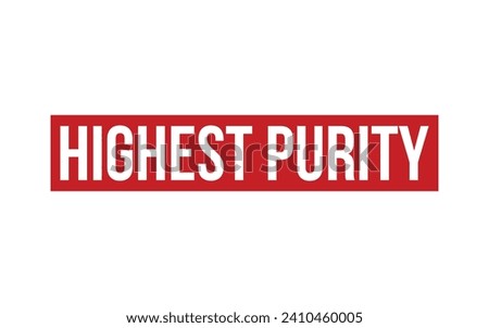 Highest Purity Rubber Stamp Seal Vector