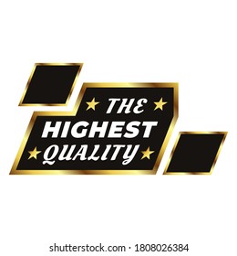 The Highest Quality badge banner sale. badge banner sale design
