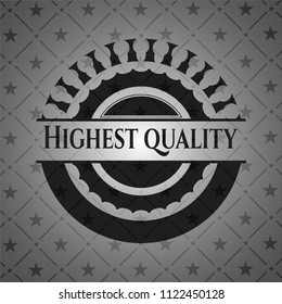 Highest Quality black emblem