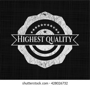 Highest Quality chalkboard emblem