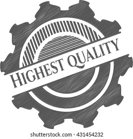 Highest Quality draw with pencil effect