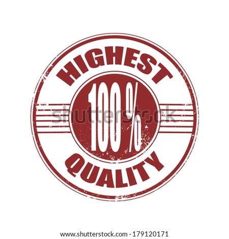 highest quality grunge stamp whit on vector illustration