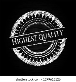 Highest Quality on blackboard