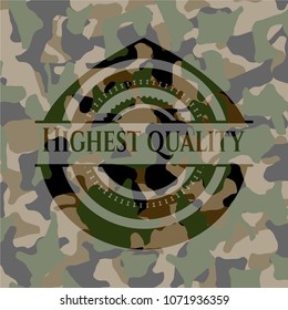  Highest Quality on camouflage pattern
