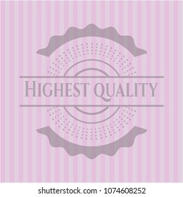  Highest Quality retro pink emblem
