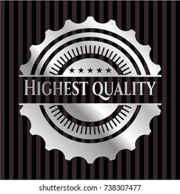 Highest Quality silvery emblem or badge