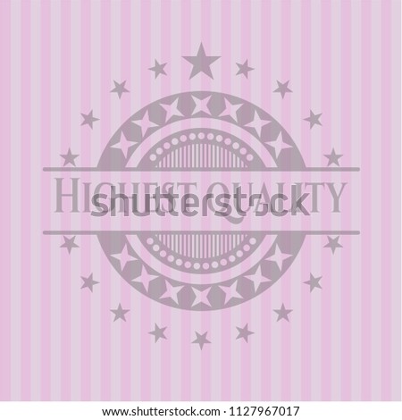 Highest Quality vintage pink emblem