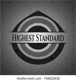 Highest Standard black emblem