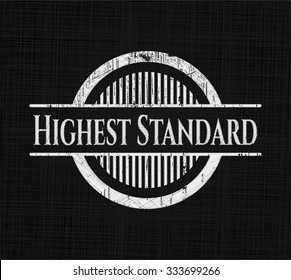 Highest Standard chalk emblem
