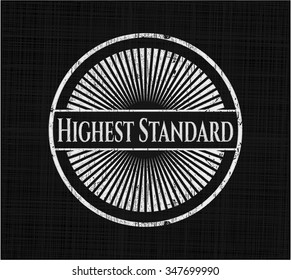 Emblema de tiza estándar más alto