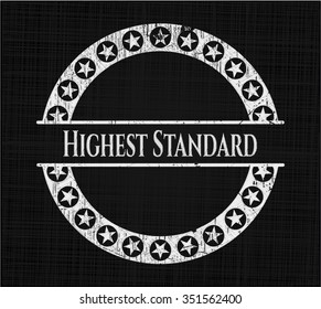 Highest Standard chalk emblem