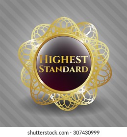 Highest Standard gold badge